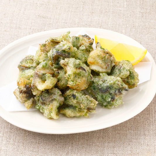 あかにし貝の磯辺揚げ