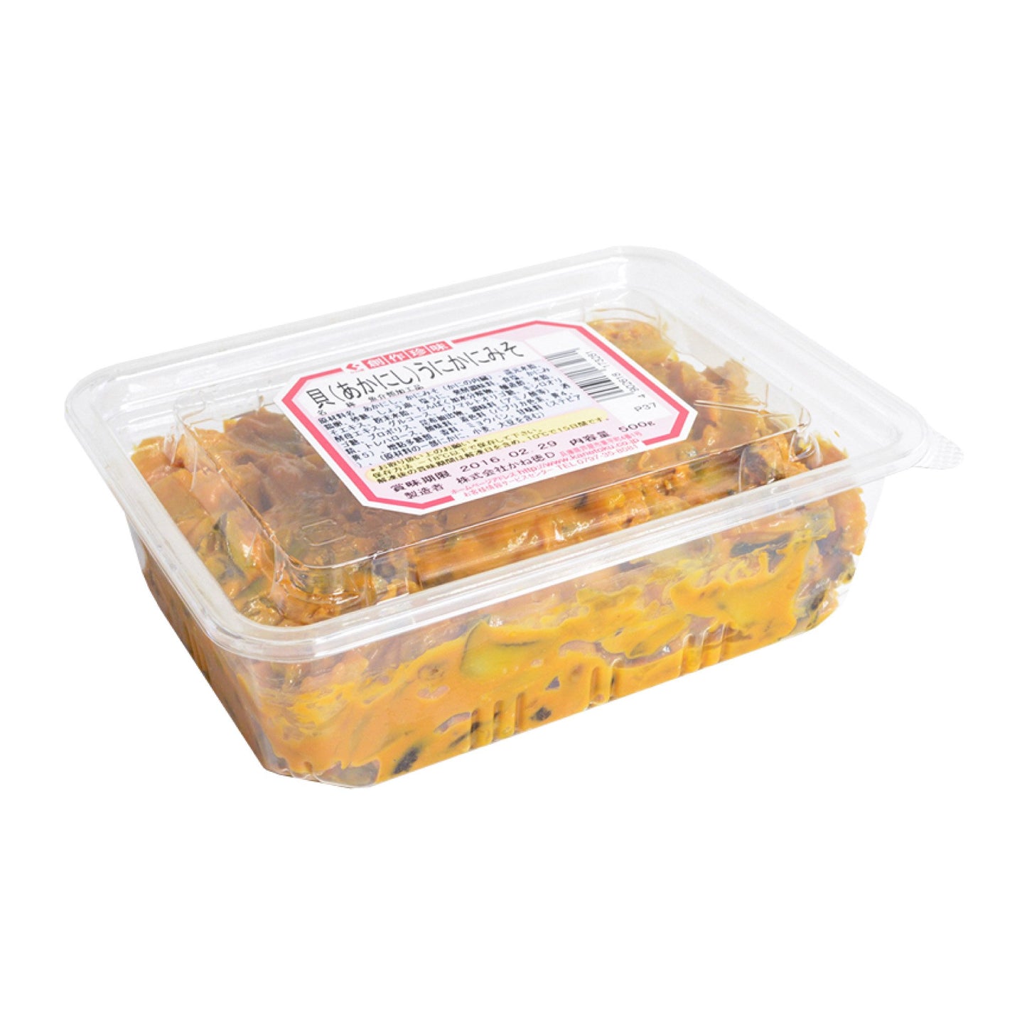 貝(あかにし)うに蟹味噌 500g