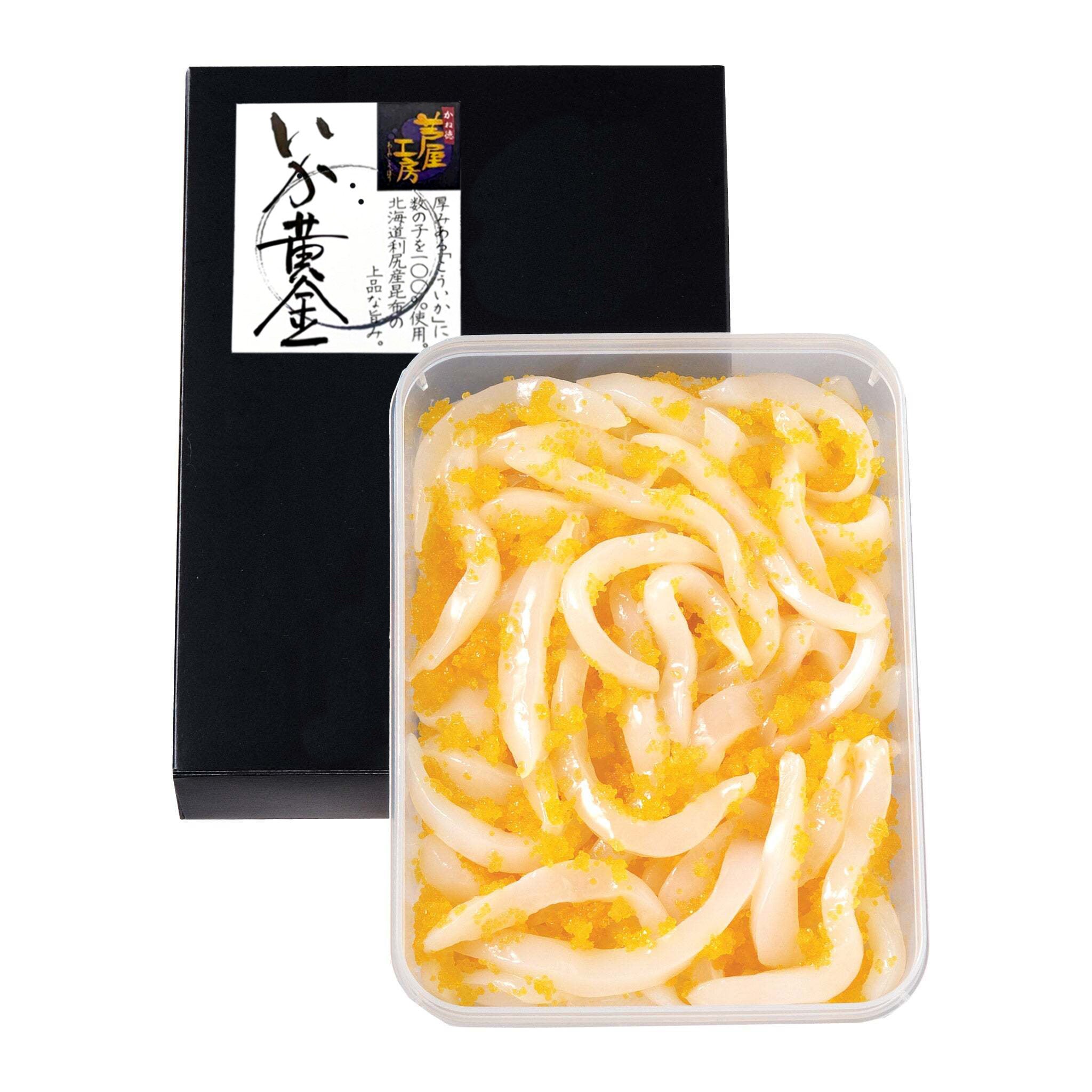 芦屋工房 いか黄金 280g – かね徳｜創作珍味・とびっこ