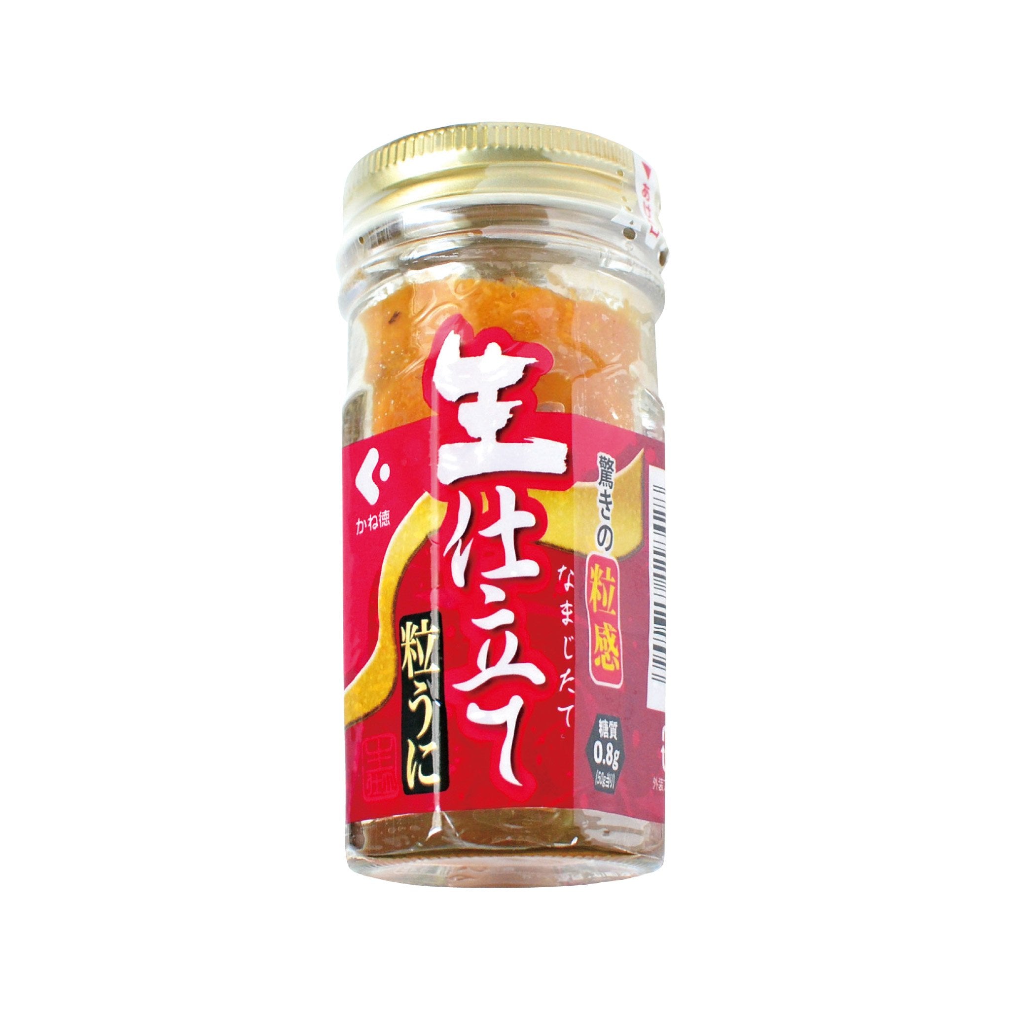 生仕立て粒うに 50g瓶 – かね徳｜創作珍味・とびっこ